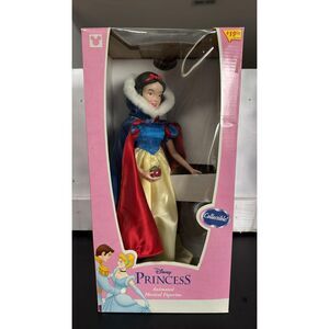 Vintage Telco Animated Musical Disney Princess Snow White 15 inches Doll In Box